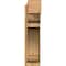 Ekena Millwork Olympic Block Rough Sawn Outlooker, Western Red Cedar, 8"W x 32"D x 32"H OUT08X32X32OLY05RWR - alternate 3